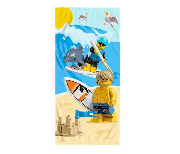 LEGO Ręcznik kąpielowy 70cm x 150cm - 1331824 - zdjęcie